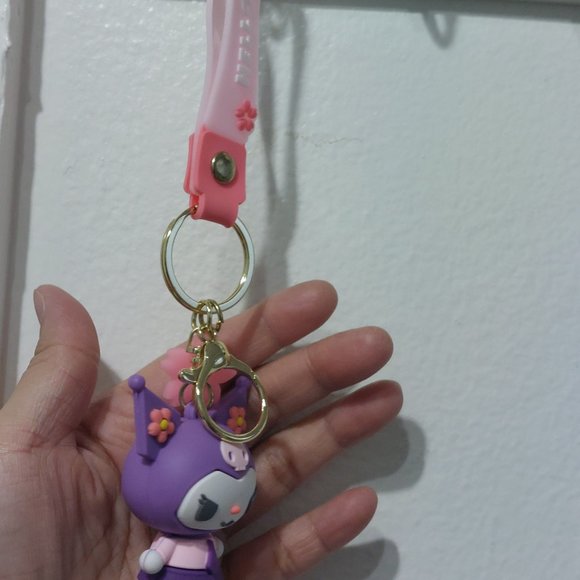 SANRIO Hello kitty Friends KUROMI Keychain Keyring Handbag Charm Accessory - Picture 5 of 8